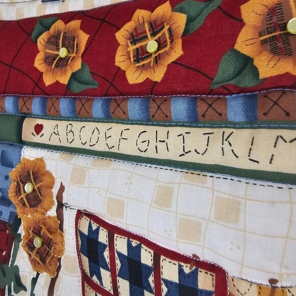 Handmade Set of 2 Pillow Covers Country Bears at Heart by Leslie Beck Cranston - Picture 14 of 16